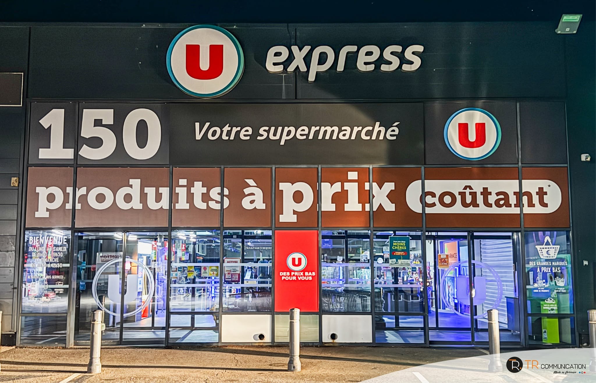 Signalétique grand format — réalisation pour SU Sisteron
